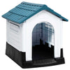 Vidaxl Dog Loft 57x68x66 CM Polypropene Blue