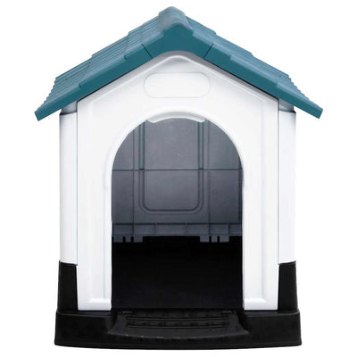 Vidaxl Dog Loft 57x68x66 CM Polypropene Blue