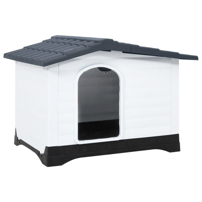 Vidaxl Dog Loft 90.5x68x66 cm Polypropene Grey