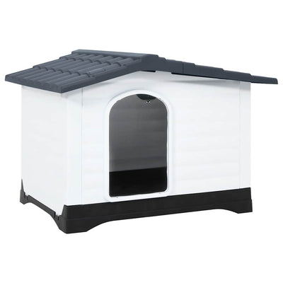 Vidaxl Dog Loft 90.5x68x66 cm Polypropene Gray
