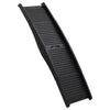 Vidaxl Pendiente de perro plegable 153x40x12.5 cm de plástico negro