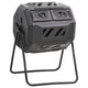 Vidaxl Compost Bin 160 L 73x64x95 Black