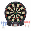 Vidaxl dartbord elektrisch met darts polypropeen zwart