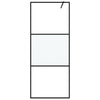 Vidaxl Walk-In Shower Mall 80x195 cm de vidrio ESG de medio matrimonio
