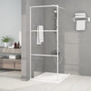 Vidaxl Walk-In Shower Wall 80x195 cm ESG Glass bianco