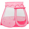 Vidaxl kinderspeeltent met 250 ballen 102x102x82 cm roze