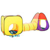 Tienda de juego para niños Vidaxl con 250 bolas de 255x80x100 cm de color multicolor
