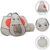 Tienda de juego para niños Vidaxl con 250 bolas Elefante 174x86x101 cm Gray