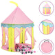 Vidaxl Children's Play Tent con 250 bolas 100x100x127 cm rosa