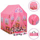 Vidaxl Children's Play Tent con 250 bolas 69x94x104 cm rosa