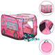 Vidaxl Children's Play Tent con 250 bolas 70x112x70 cm Pink