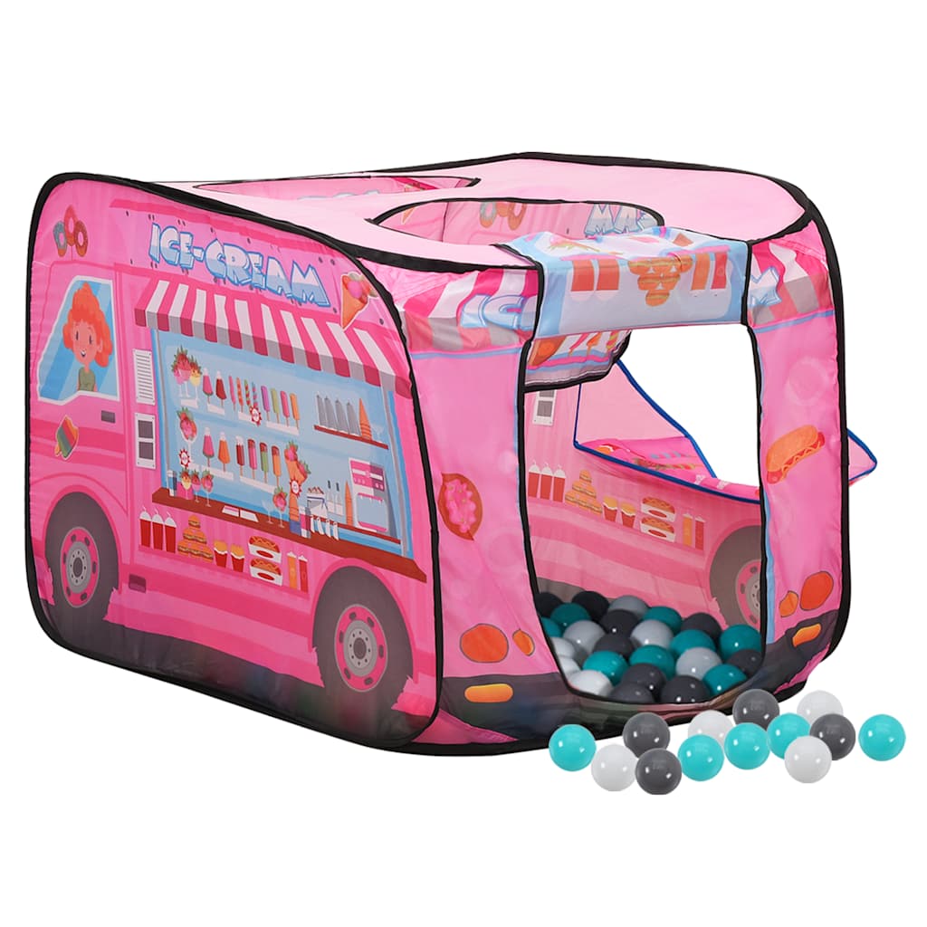 Vidaxl Children's Play Tent con 250 bolas 70x112x70 cm Pink
