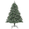 Vidaxl kunstkerstboom met standaard 210 cm pvc