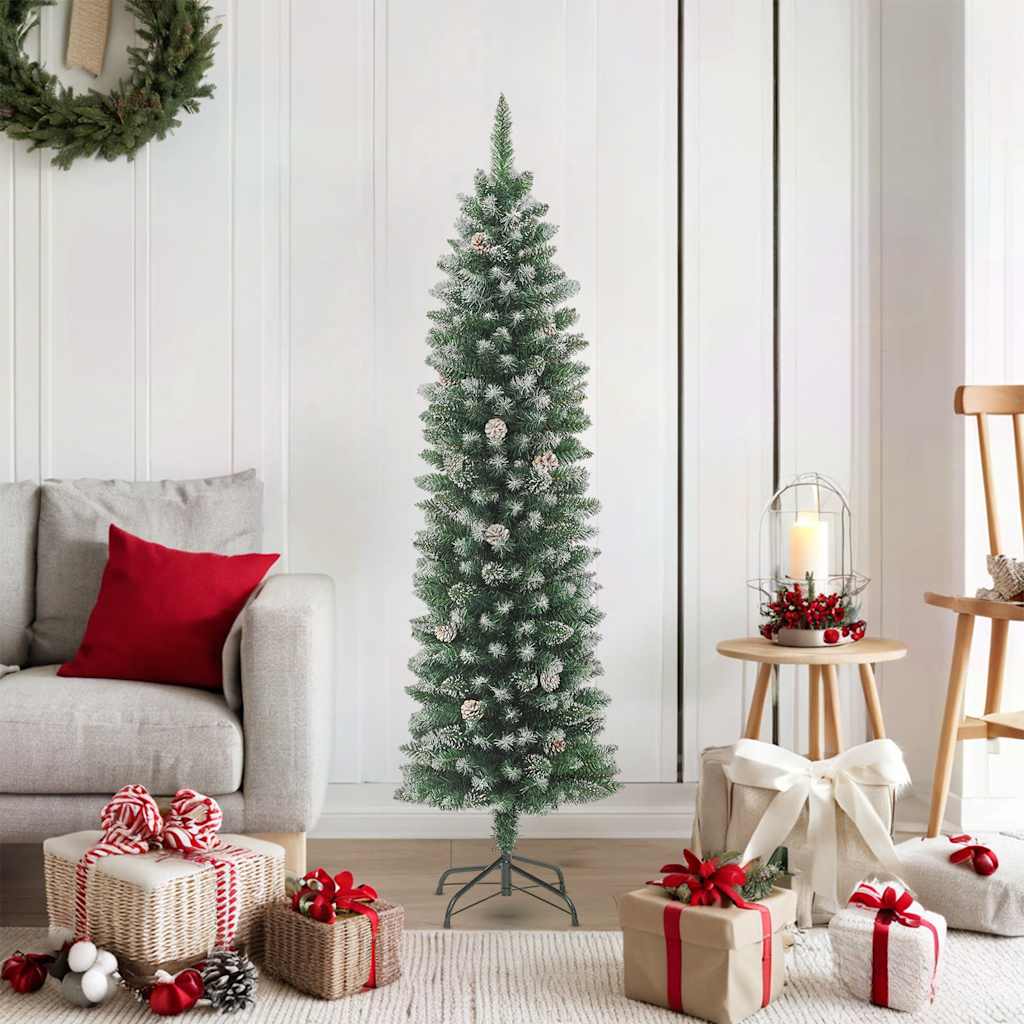 Vidaxl Kunstkerstboom stretto con PVC standard da 180 cm