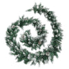 Vidaxl Garland de Navidad con luces LED 5.2 M PVC Green