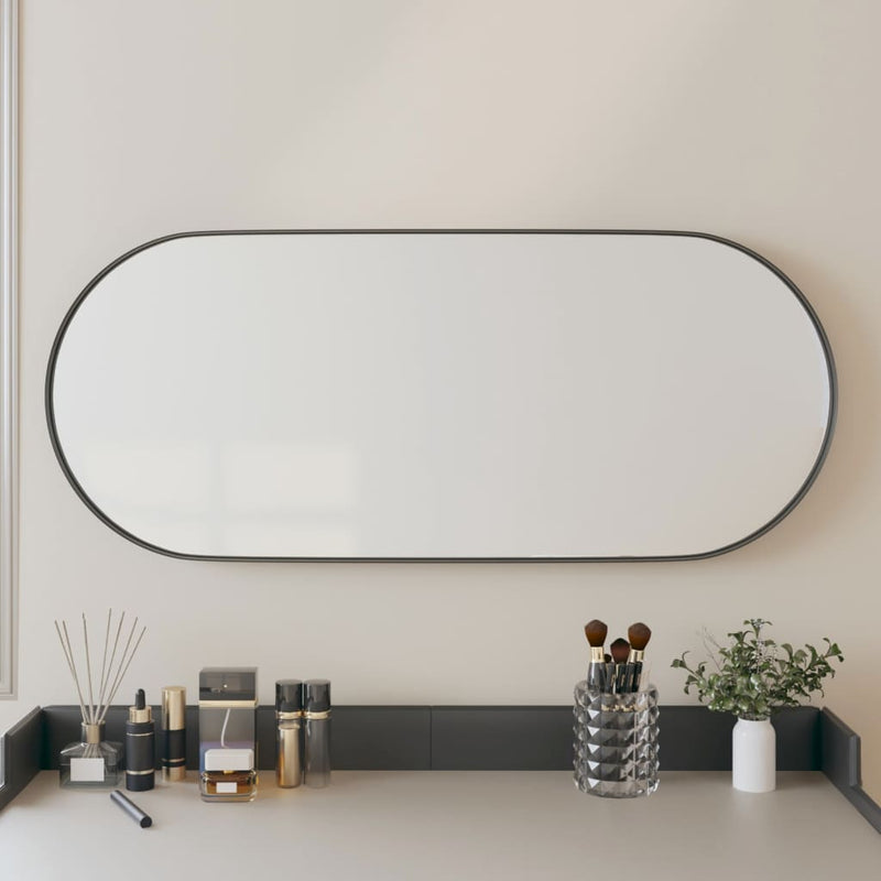 Vidaxl Mirror Wall -montato 25x60 cm ovale