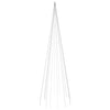 Vidaxl Flagpole Christmas Tree 732 LED Blu 500 cm