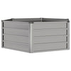 Vidaxl fioriera raccolta 129x129x45 cm acciaio corten arrugginito