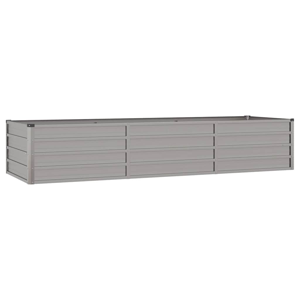 Plantador Vidaxl elevado 240x80x45 cm Corten Steel Rusty