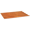 Paneles de techo Vidaxx 12 piezas 60x44 cm acero corten oxidado