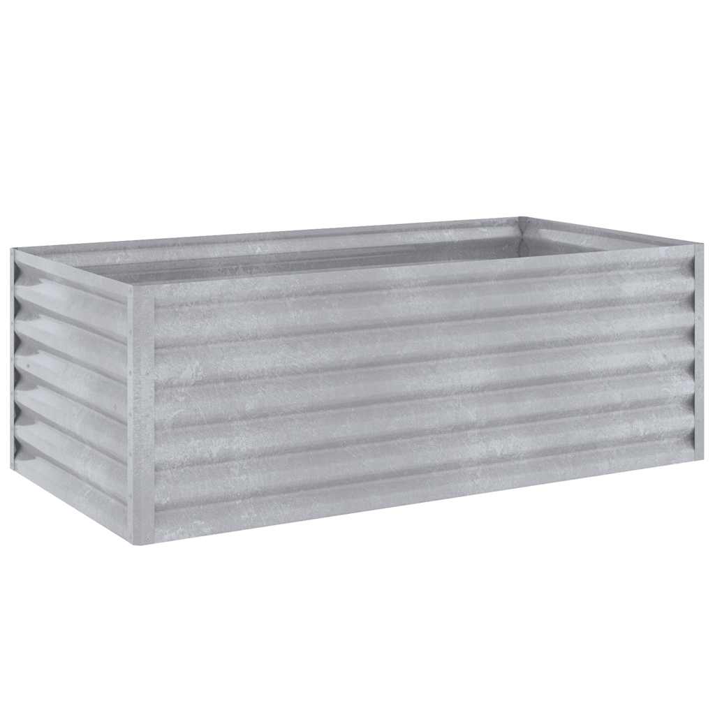 Vidaxl fioriera raccolta 100x50x36 cm Cortenstaal