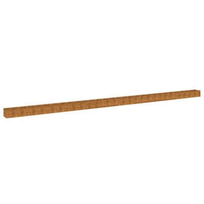 Vidaxl fioriera raccolta 1152x50x36 cm Cortenstaal