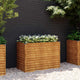 Vidaxl fioriera raccolta 100x50x69 cm Cortenstaal
