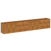 Vidaxl fioriera raccolta 385x50x69 cm Cortenstaal