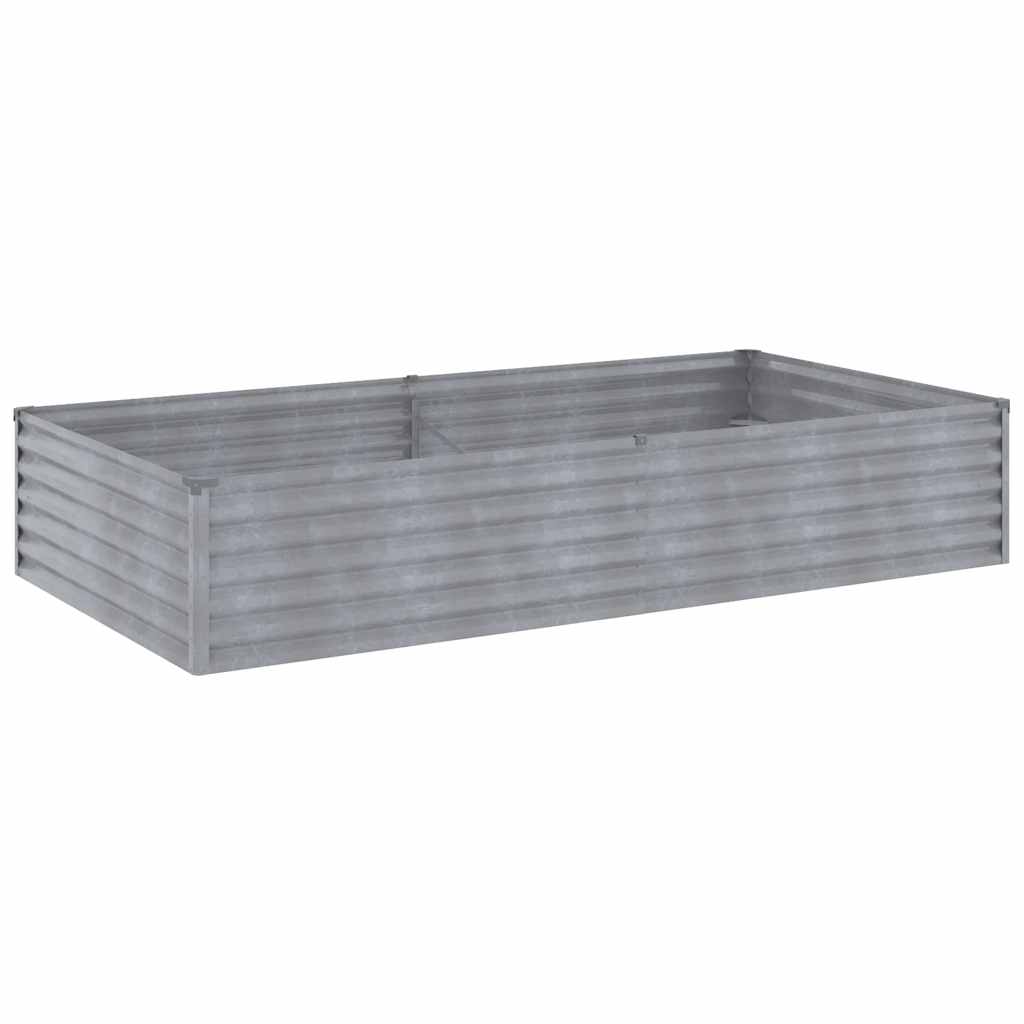 Plantador Vidaxl criado 195x100x36 cm Cortenstaal