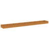 Vidaxl plantenbak verhoogd 770x100x36 cm cortenstaal