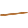 Vidaxl plantenbak verhoogd 960x100x36 cm cortenstaal