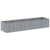 Plantador Vidaxl recaudado 386x100x69 cm Cortenstaal