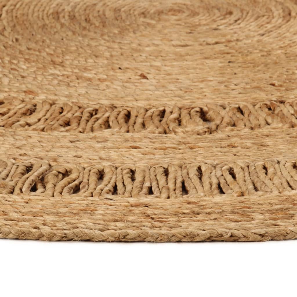 Alfombra Vidaxl alrededor de 150 cm de yute trenzado