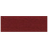 Paneles de pared Vidaxl 12 st 3.24 m² 90x30 cm de tela rojo