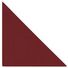 Paneles de pared de Vidaxl 12 PCS 0.54 m² 30x30 cm de vino de tela rojo