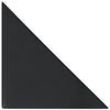 Paneles de pared Vidaxl 12 PCS 0.54 m² 30x30 cm de cuero artificial negro