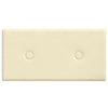 Paneles de pared Vidaxl 12 PCS 0.54 m² 30x15 cm de crema de cuero artificial
