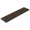 Paneles de pared Vidaxl 12 st 1.08 m² 60x15 cm de cuero artificial marrón