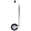 Vidaxl Wheel Wheel para remolque de 48 mm de acero galvanizado