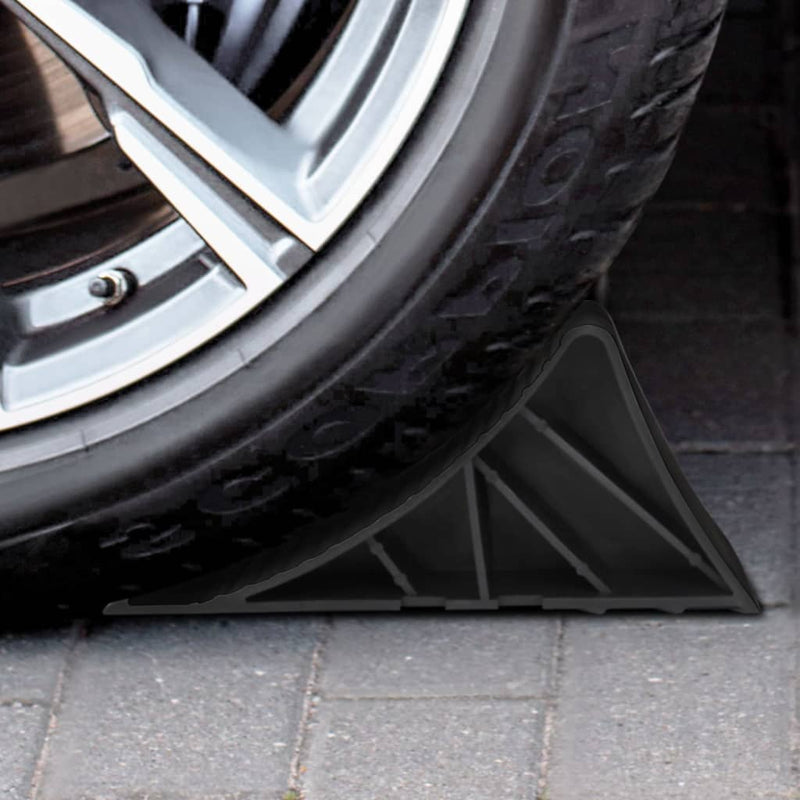 Blocchi ruote Vidaxl 2 ST 25x10x11.5 CM Plastica