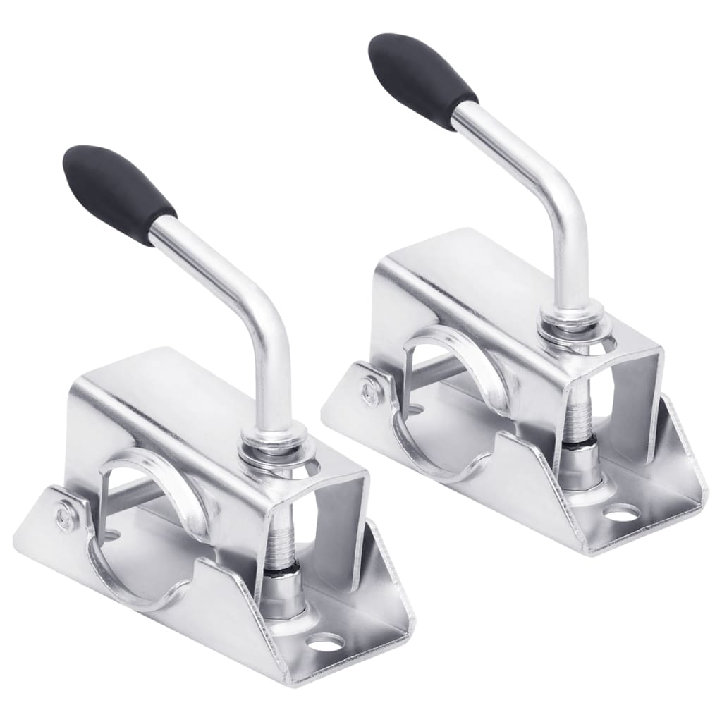 ALCHACIÓN DE VILA VIDAXL 2 PCS 13.5X6.5X14 CM ACERO GALVANIZADO