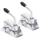 ALCHACIÓN DE VILA VIDAXL 2 PCS 13.5X6.5X14 CM ACERO GALVANIZADO