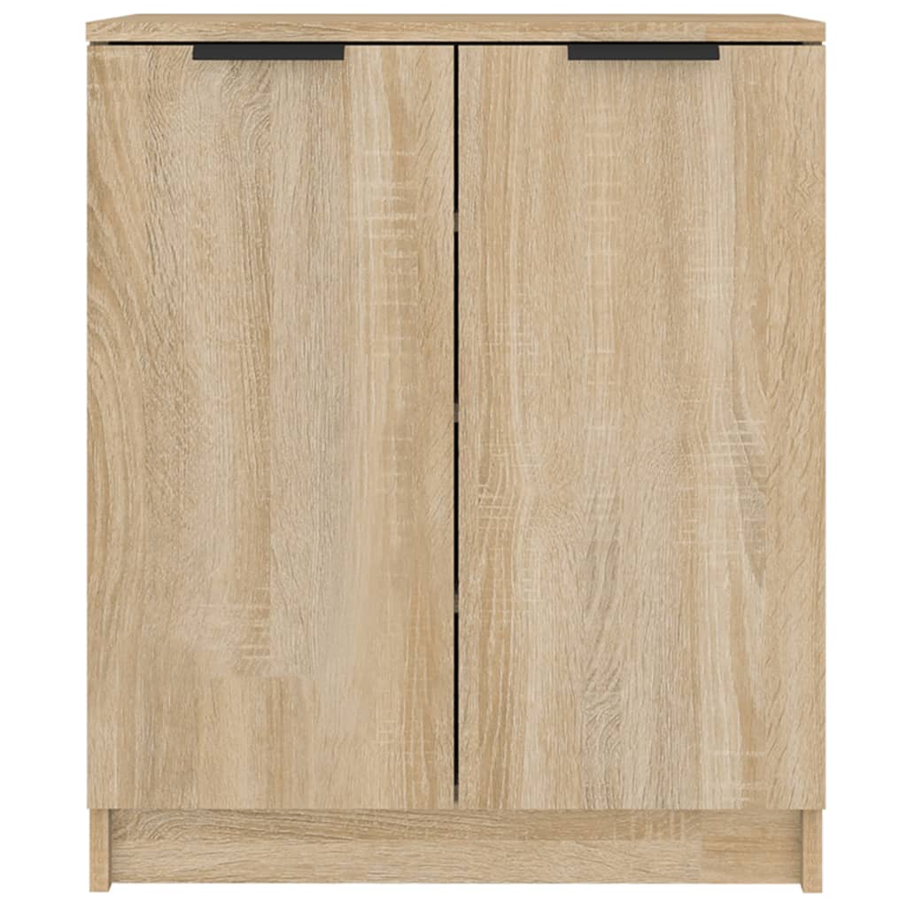 Vidaxl Cabinet da scarpe 59x35x70 cm Colore in legno in legno Sonoma