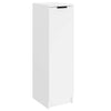 Gabinete de zapatos Vidaxl 30x35x100 cm de madera procesada blanca