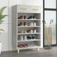 Vidaxl Cabinet da scarpe 60x35x105 cm Prezzo in legno a modifica