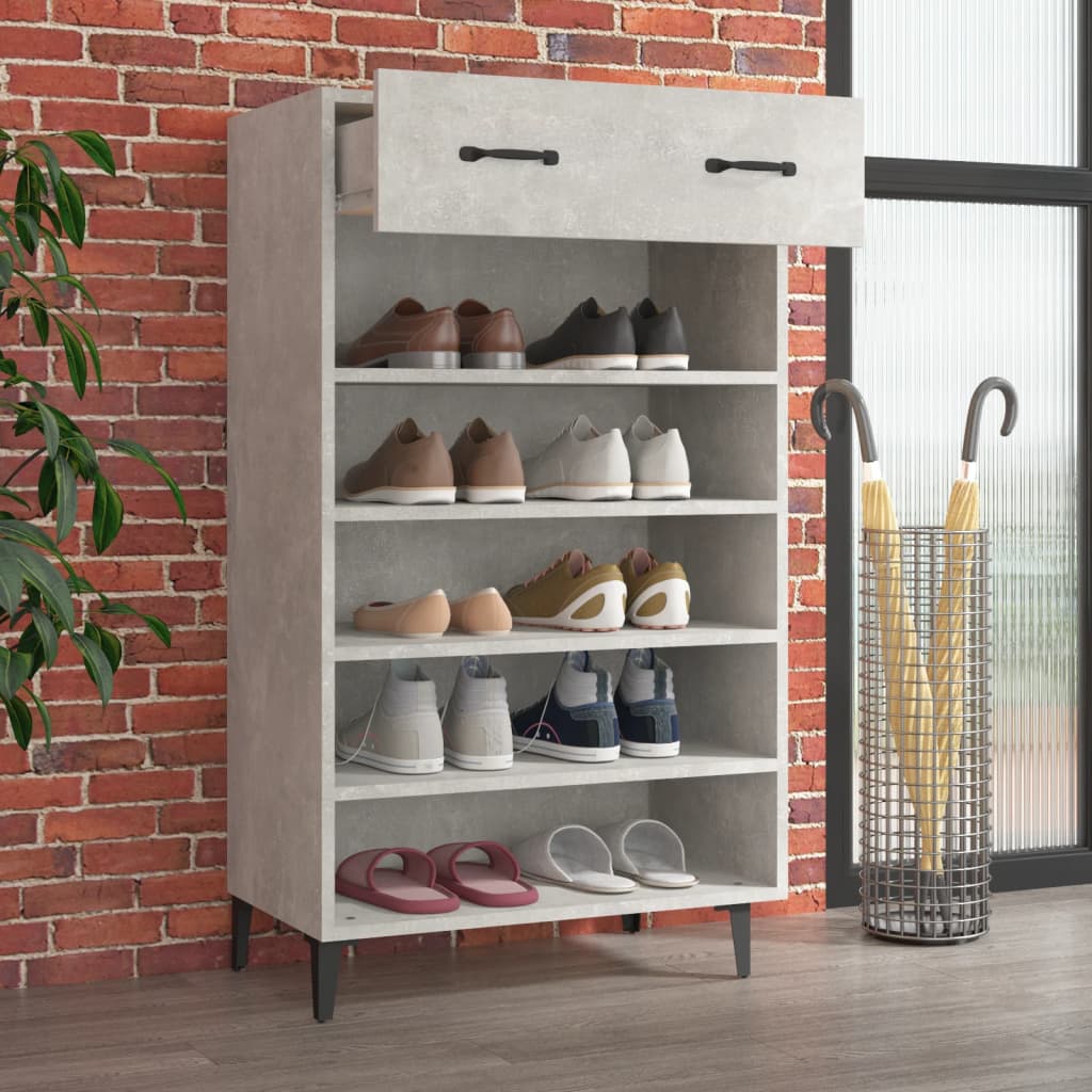 Vidaxl Cabinet da scarpe 60x35x105 cm Prezzo in legno a modifica