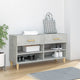Vidaxl Cabinet da scarpe 102x35x55 cm Prezzo in legno trasformato