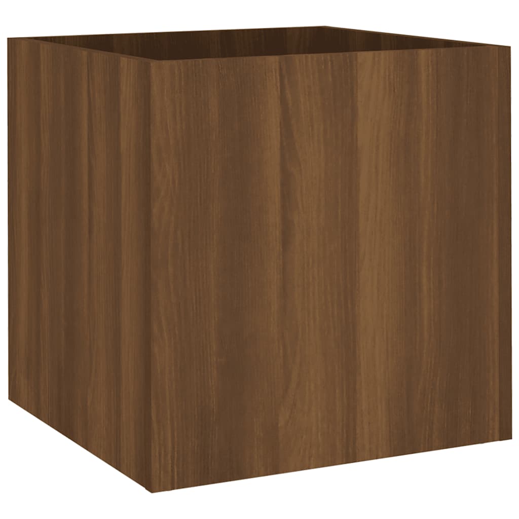 Vidaxl Planter Big 40x40x40 cm de madera procesada Browniken