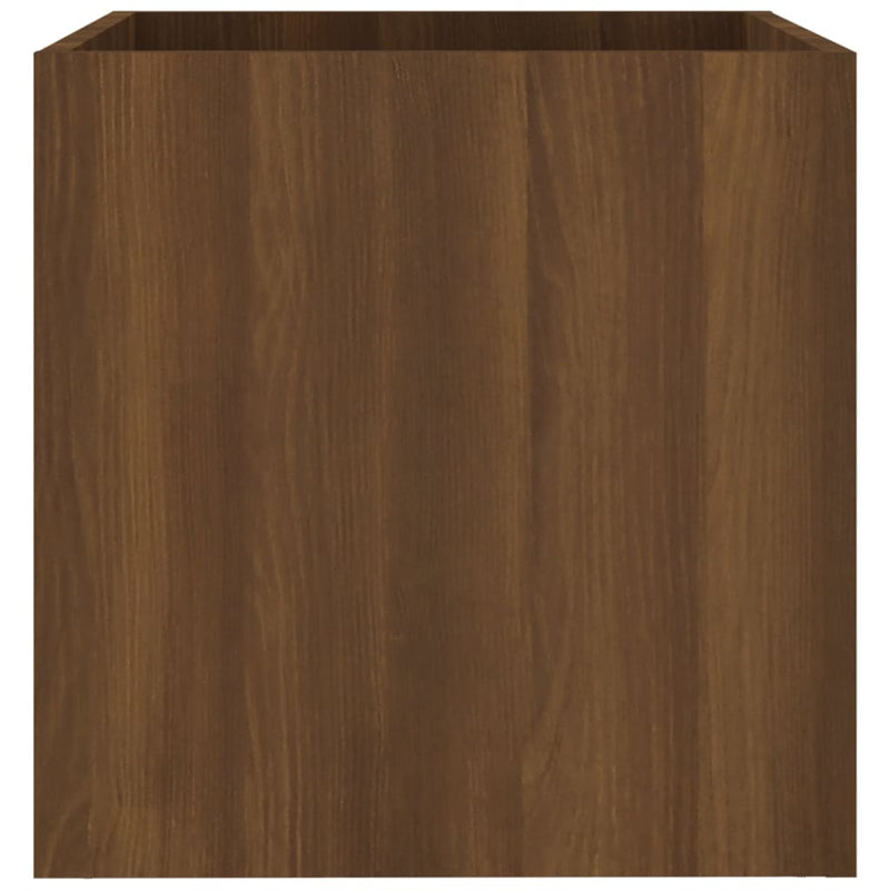Vidaxl Planter Big 40x40x40 cm de madera procesada Browniken