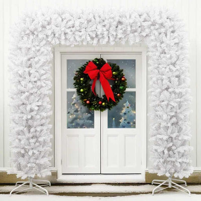 Vidaxl Christmas Arch 240 cm bianco